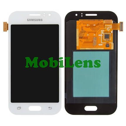 Samsung J110, J110H, J111F, Galaxy J1 Ace Neo Дисплей+тачскрин(модуль) белый Original (AMOLED), фото 1