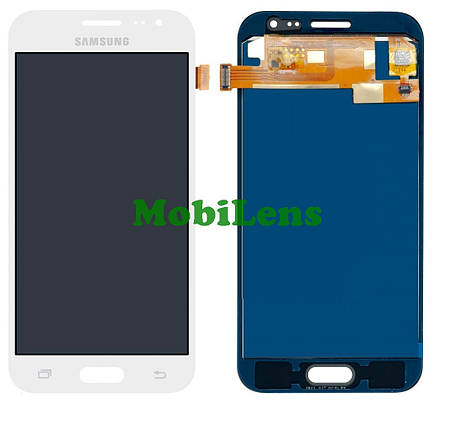 Samsung J200, J200H, Galaxy J2 Дисплей+тачскрин (модуль) білий (TFT) * з регулюванням яскравості, фото 1