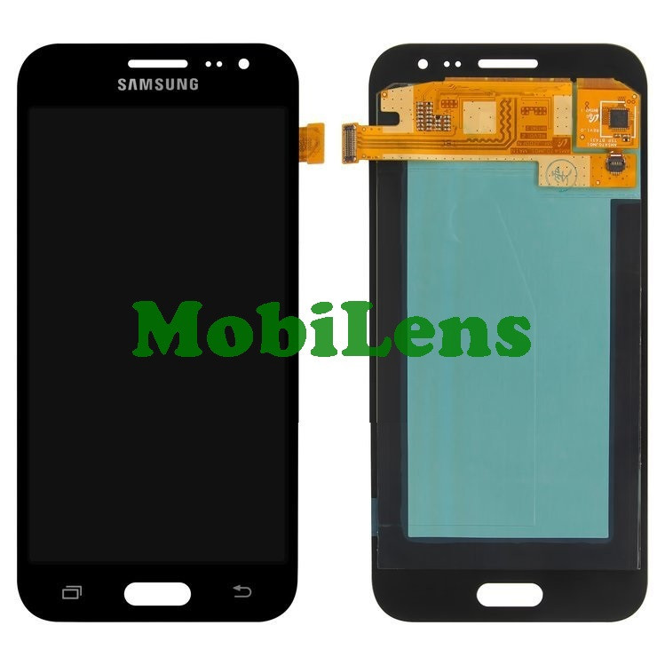 Samsung J200, J200H, Galaxy J2 Дисплей+тачскрин(модуль) черный Original (AMOLED)