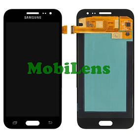Samsung J200, J200H, Galaxy J2 Дисплей+тачскрин(модуль) черный (OLED)