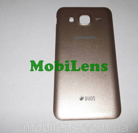Samsung J200, J200H, Galaxy J2 Задня кришка золотиста, фото 1