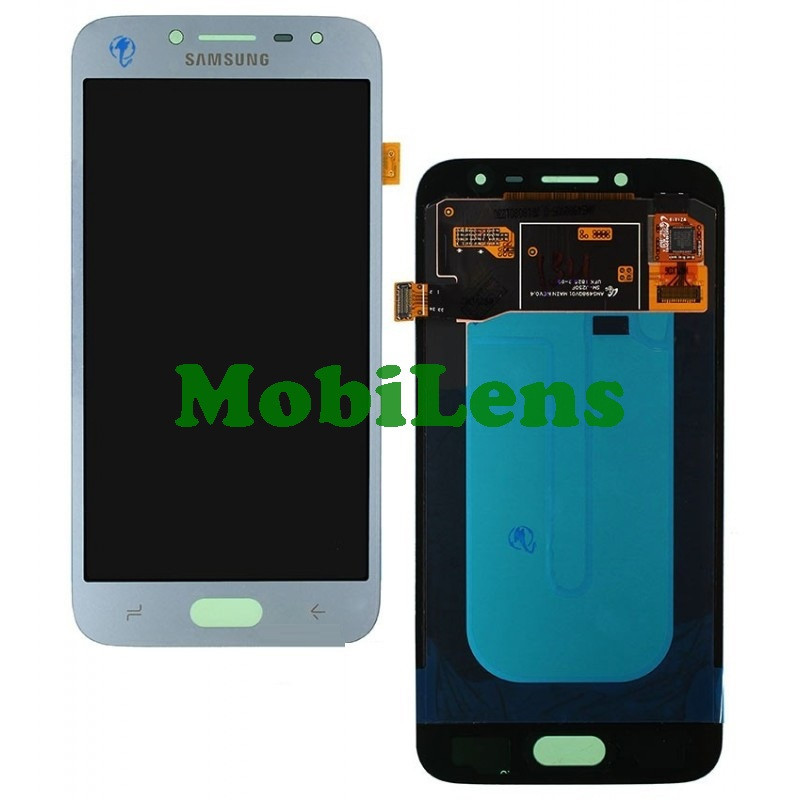 Samsung J250, J250F, Galaxy J2 (2018) Дисплей+тачскрин(модуль) серебристо-голубой Original (AMOLED)
