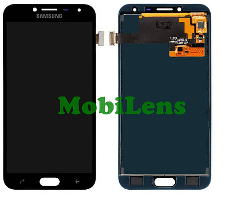 Samsung J400, J400F, Galaxy J4 (2018) Дисплей + тачскрін (модуль) чорний LowQuality TFT *з регулюванням яскравості, фото 1