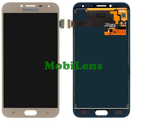 Samsung J400, J400F, Galaxy J4 (2018) Дисплей + точскрин (модуль) золотистий LowQuality TFT *з регулюванням яскравості, фото 1
