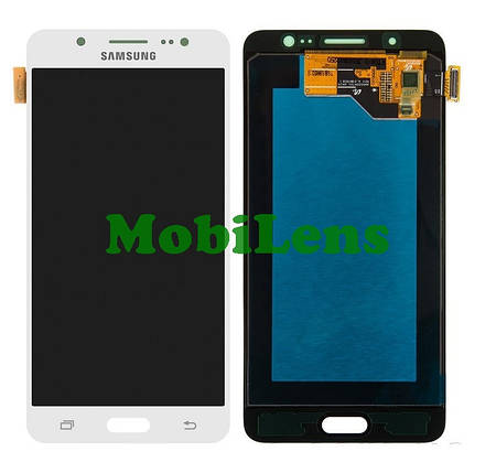 Samsung J510, J510H, Galaxy J5 (2016) Дисплей+тачскрин(модуль) белый Original (AMOLED), фото 1