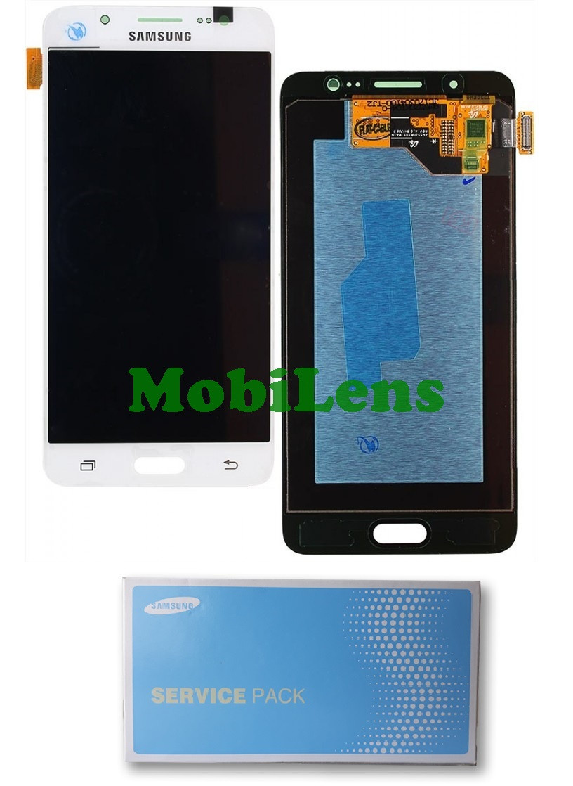 Samsung J510, J510H, Galaxy J5 (2016) Дисплей + точскрин білий Original (AMOLED) *Service Pack GH97-18792,