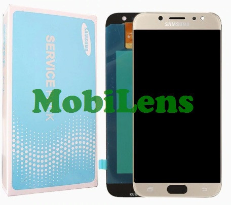 Samsung J700, J700H, Galaxy J7 (2015) Дисплей+тачскрин(модуль) золотистый Original (AMOLED) *Service Pack