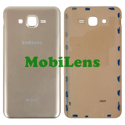 Samsung J700, J700H, Galaxy J7 (2015) Задня кришка золотиста, фото 1