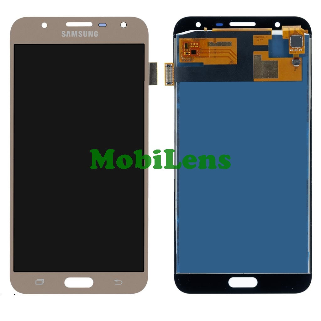 Samsung J701, J701F, Galaxy J7 Neo, Galaxy J7 Core Дисплей + тачскрін золотистий LowQuality TFT *з регулюванням