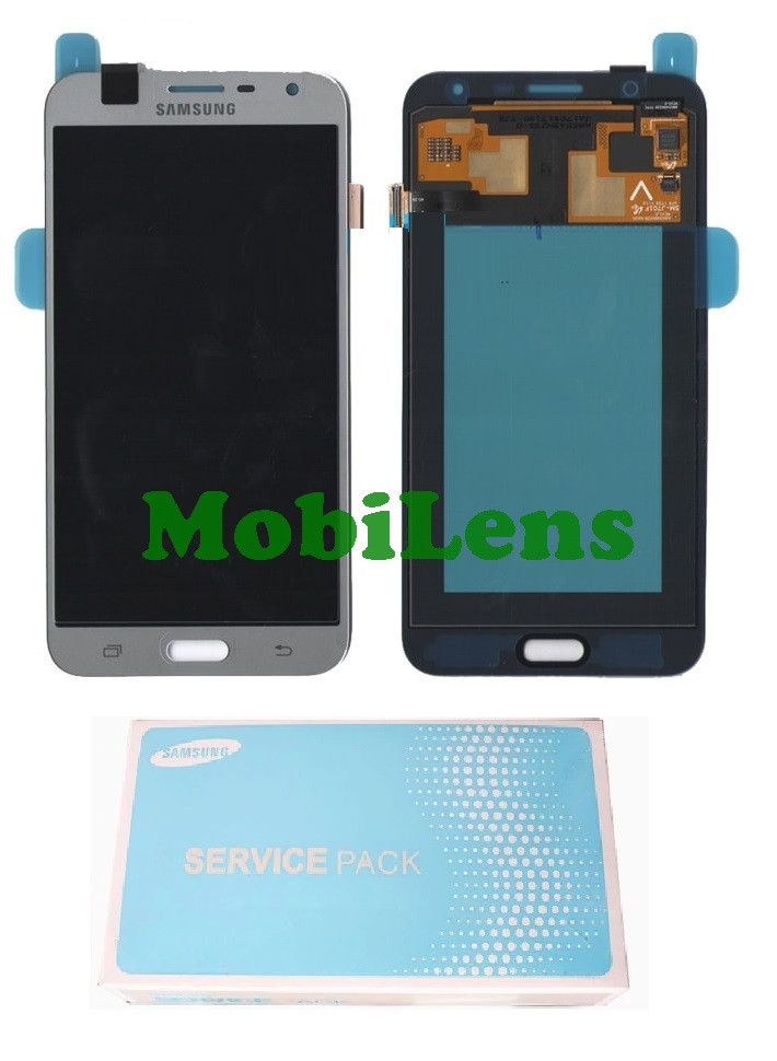 Samsung J701, J701F, Galaxy J7 Neo, Galaxy J7 Core Дисплей+тачскрин серебристый Original (AMOLED) *Service