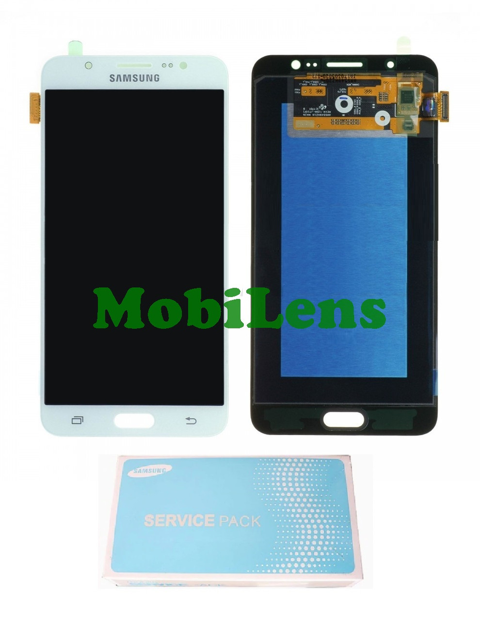 Samsung J710, Galaxy J7 (2016) Дисплей+тачскрин(модуль) белый Original (AMOLED) *Service Pack GH97-18855,
