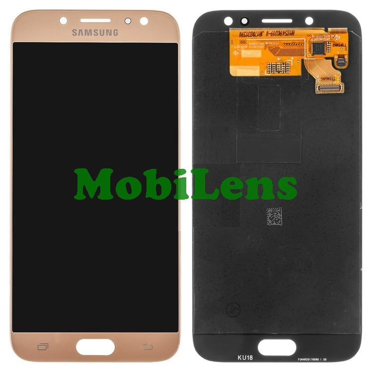 Samsung J730, J730F, Galaxy J7 Pro (2017) Дисплей+тачскрин(модуль) золотистый Original (AMOLED)