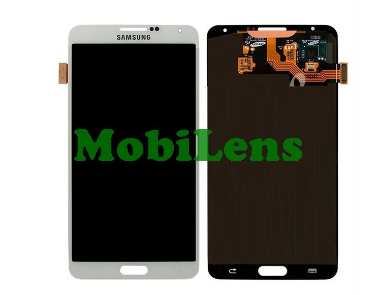 Samsung N900, N9000, N9005, N9006, Galaxy Note 3 Дисплей + стачскрин (модуль) білий Original (AMOLED)