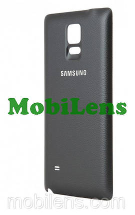 Samsung N910, N910H, N910C, Galaxy Note 4 Задня кришка чорна, фото 1
