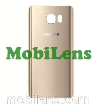 Samsung N920, N9200, Galaxy Note 5 Задня кришка золотиста