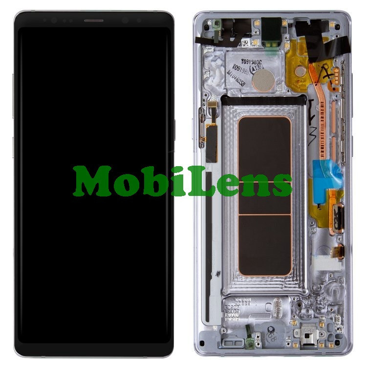 Samsung N950, N950F, Galaxy Note 8 Дисплей + тачскрин (модуль) у сірій рамці Orchid Grey Original (AMOLED)