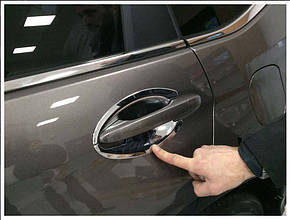 Хром накладки під дверні ручки Хонда СРВ 2012 -