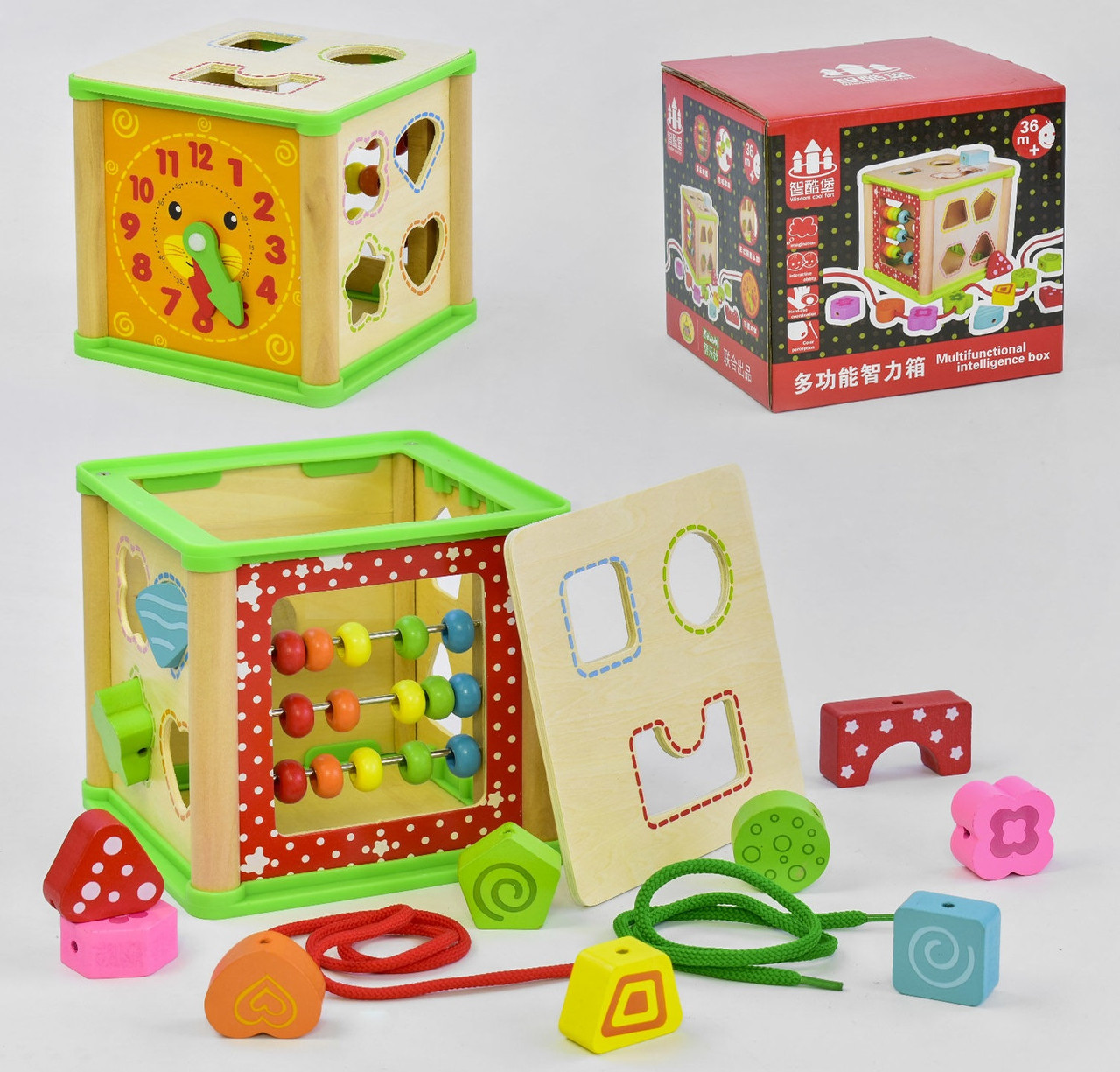 Дерев'яний Логічний куб