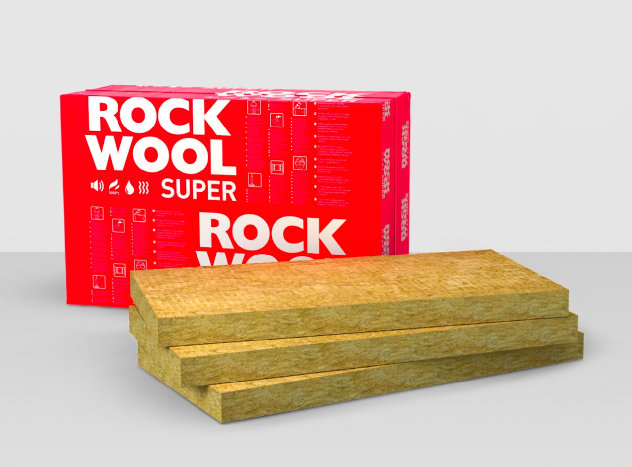 Утеплювач Rockwool SUPERROCK 50 мм