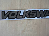 Наклейка s орнамент задній Volkswagen 302х34х1.2 мм силіконова на мікроавтобус напис авто Волкваген, фото 2