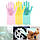 Силіконові багатофункціональні рукавички для миття та чищення Silicone Magic Gloves, фото 6
