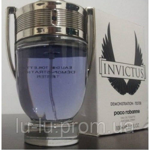 TESTER мужской туалетной воды Paco Rabanne Invictus / Пако Рабанн Инвиктус / 100 ml - фото 1 - id-p953361558