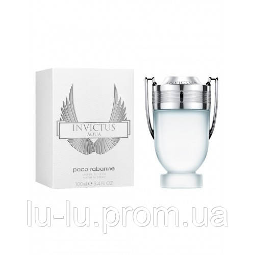 TESTER мужской туалетной воды Paco Rabanne Invictus Aqua / Пако Рабанн Инвиктус Аква / 100 ml - фото 1 - id-p953362045