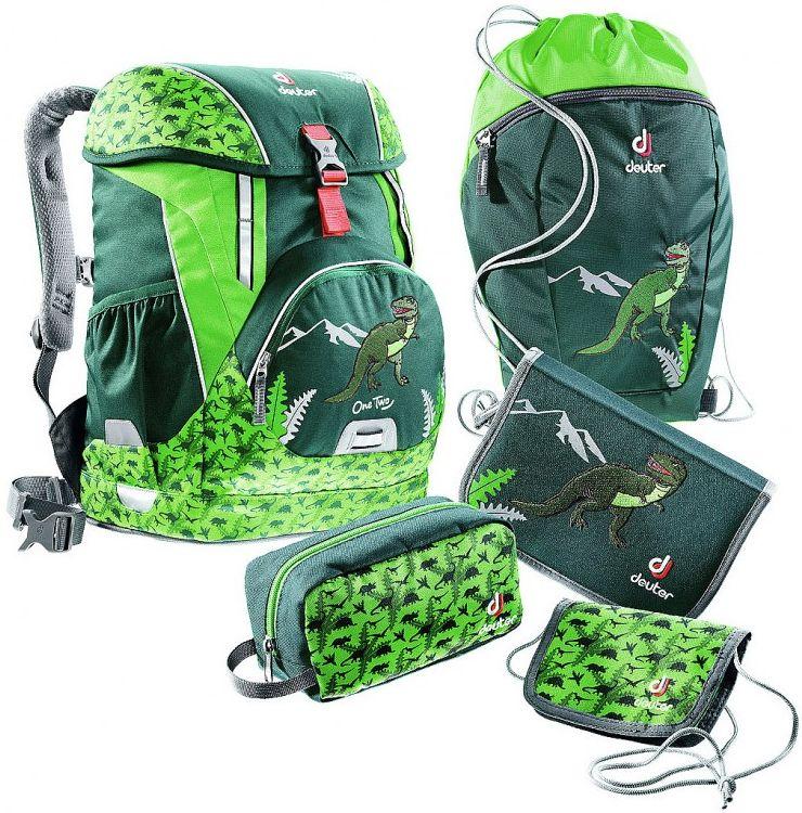 Набор школьный DEUTER ONETWO SET - SNEAKER BAG 3880017 2018 (SET), 20л, зеленый