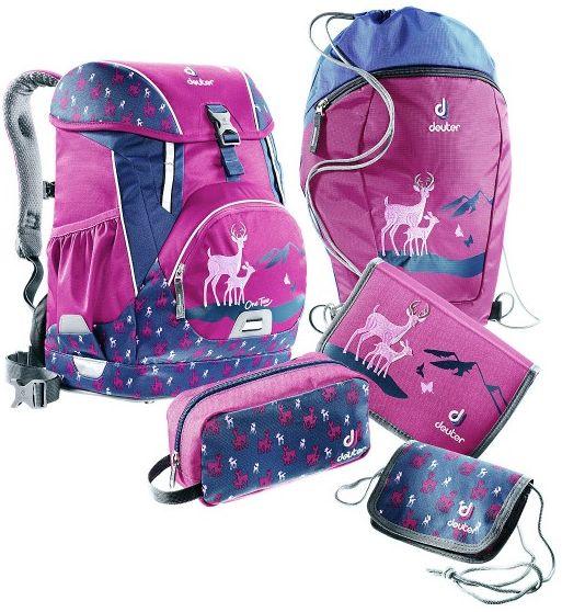 Набор школьный DEUTER ONETWO SET - SNEAKER BAG 3880017 5018 (SET), 20л, розовый