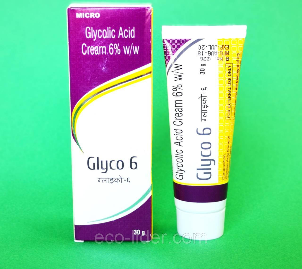Гліколевий пілінг крем Глік-А (Glyco-A) 30г для обличчя