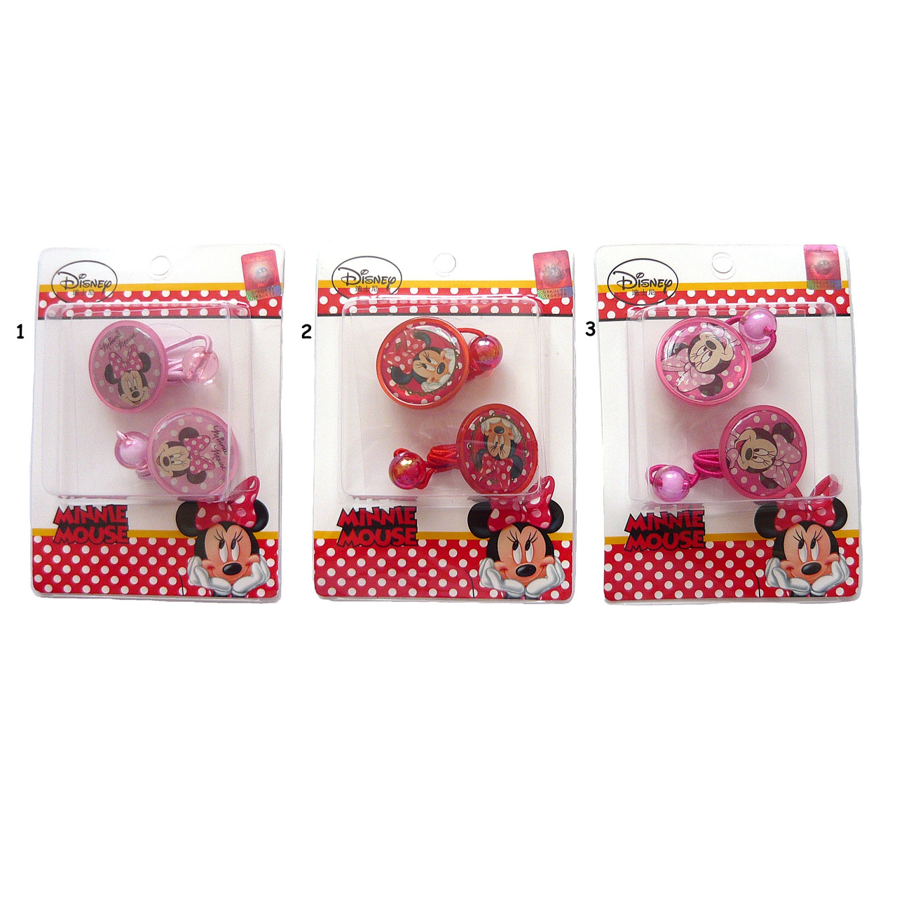 Набір резинок Minnie Mouse, 2 шт. в наборі