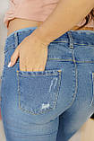 Джинси з потертостями для вагітних, фото 4