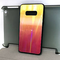 Чехол для Samsung galaxy s10e g970 накладка бампер противоударный glass Shine gradient