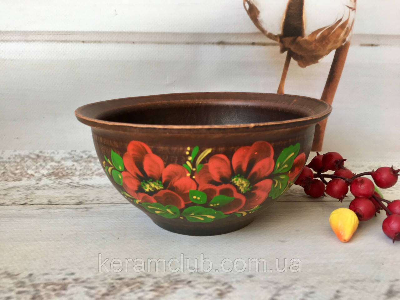 Миска-кісе Керамклуб рисована 600 мл