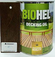 BIOHEL DECKING OIL масло для террас 1 л. №81 - ПОЛИСАНДР.