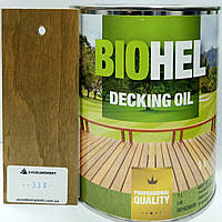 BIOHEL DECKING OIL масло для террас 1 л. №330 - ЗОЛОТО.