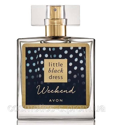 Парфумерна вода жіноча Little Black Dress WeekEnd, LBD, Ейвон, Avon, маленьке чорне плаття, 50мл, 17566