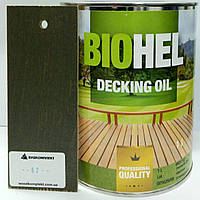 BIOHEL DECKING OIL масло для террас 1 л. №62 - ОЛИВКА.