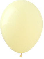 Повітряні латексні кулі "MACARON "12" (30 см) MACARON Жовтий В упак:100 шт. Пр-во:"Kalisan" Туреччина