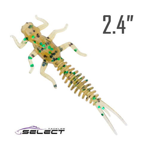 Chika-X 2.4" (60 мм) 7 шт. Силікон Select 008