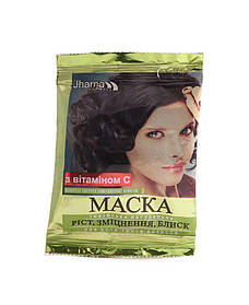 Маска для волосся індійська Triuga Jharna ріст зміцнення блиск, Триюга Джарна 25 г