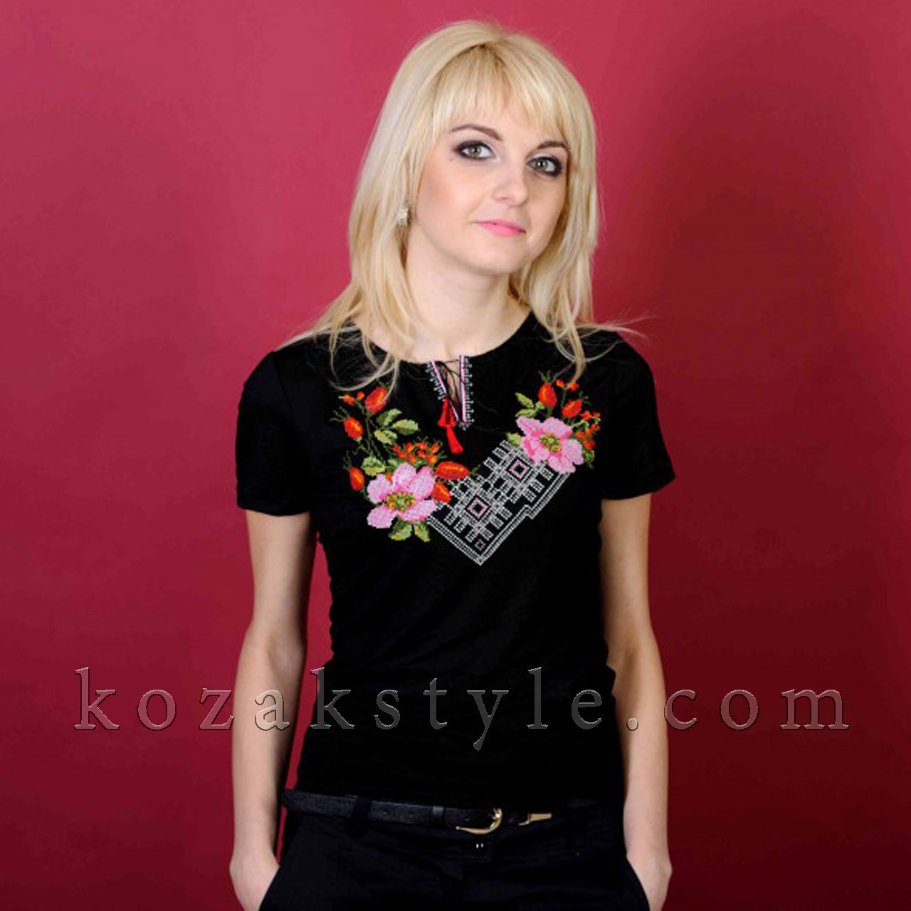 Вишита Футболка Шипшина р.3XL