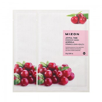 Тканинна маска для обличчя Mizon Joyful Time Essence Mask з ацеролою 23 г (166420)