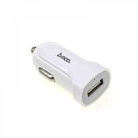 Автомобільний зарядний пристрій адаптер Hoco Z2 1 USB Port