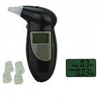 Високоточний алкотестер із підсвіткою + 4 мудштуки