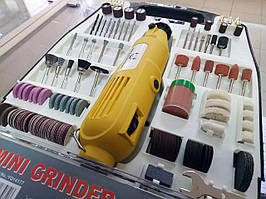 Електрична минидрель/гравер MINI GRINDER, 234 предмета