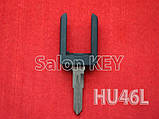 Корпус ключа Opel Combo Corsa Китай Кнопки + Рога HU46L / HU46R / HU100 / HU43, фото 3