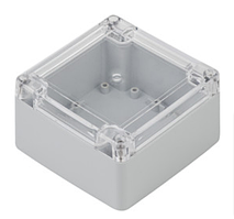 Корпус ZP105.105.60 Jp з прозорою кришкою для електроніки