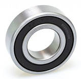 Підшипник валу підбирача і зірочки головною ланцюга 6206 2RS на прес-підбирач Sipma Z-224 0631-113-026, фото 4