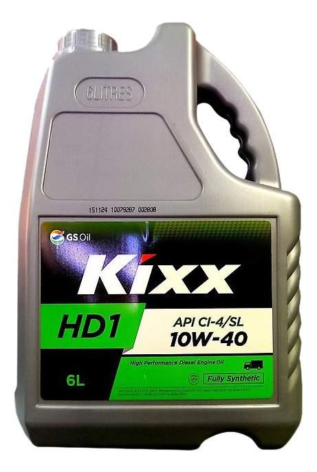 Масло KIXX HD1 10w40 CI-4/SL 6л